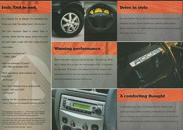 Ford Ikon nxt Brochure