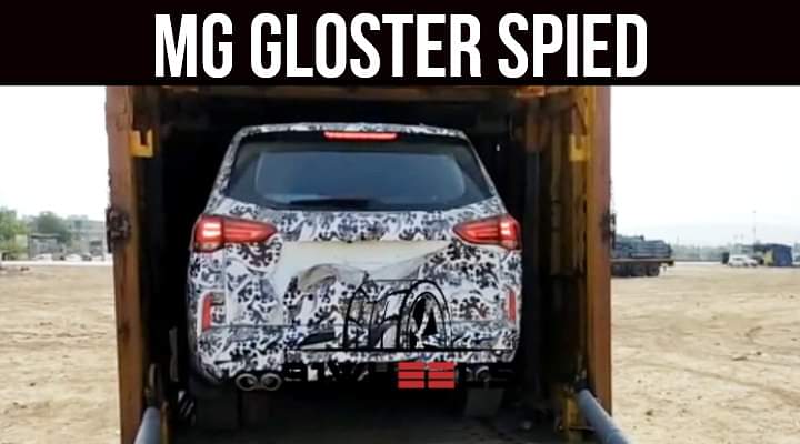 Upcoming MG Gloster Spied While Being Transported - Bigger Than Fortuner and Endeavour! Upcoming MG Gloster Spied While Being Transported - Bigger Than Fortuner and Endeavour!