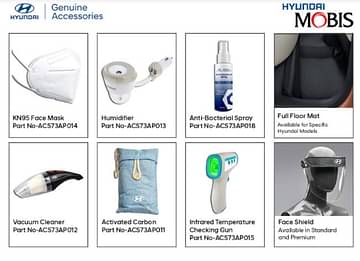 Hyundai Kavach accessories 