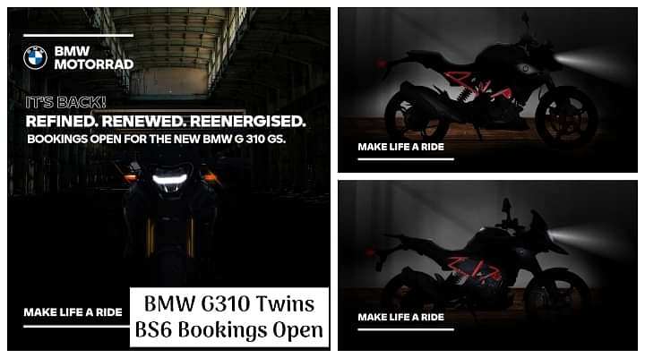2020 BMW G310 R and G310 GS BS6 Bookings Open - Launching Soon!
