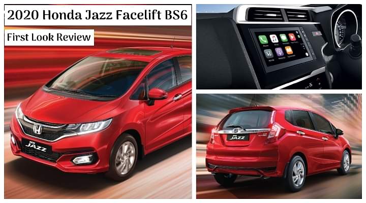 2020 Honda Jazz Facelift BS6 First Look Review - The Best Premium Hatchback?