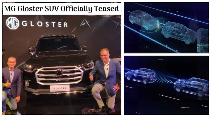 MG Gloster SUV Officially Teased - Top 5 Things You Need To Know About It [Video]