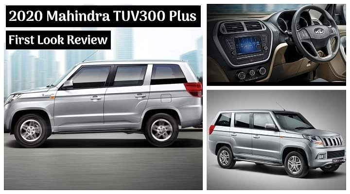 2020 Mahindra TUV300 Plus First Look Review - The Perfect SUV For XL-size Family!