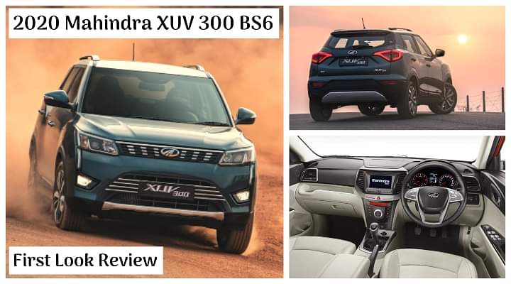 2020 Mahindra XUV 300 BS6 First Look Review - The Best Affordable Mahindra SUV!