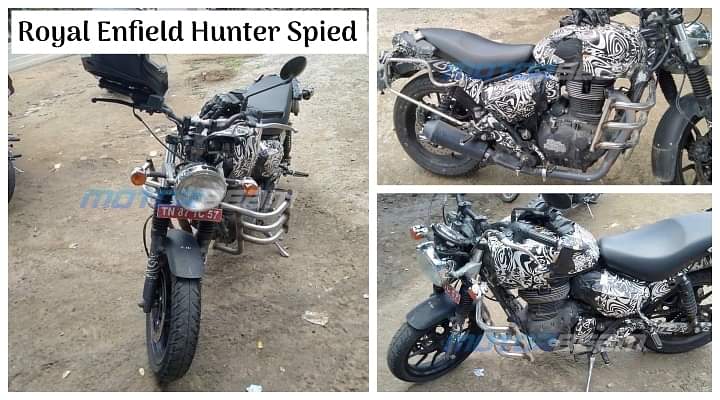 Upcoming Royal Enfield Hunter Spied On Test - Reveals New Details