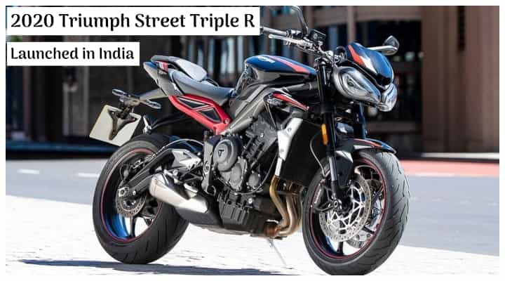 2020 Triumph Street Triple R Launched in India; Priced at Rs 8.84 lakhs - Details 2020 Triumph Street Triple R Launched in India; Priced at Rs 8.84 lakhs - Details