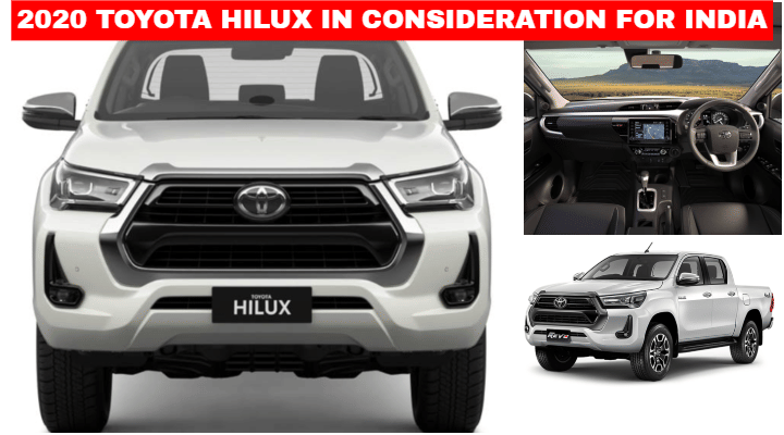 Toyota HiLux Pickup Is Being Considered For India Toyota HiLux Pickup Is Being Considered For India