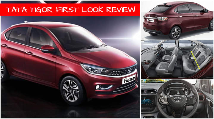 Tata Tigor First Look Review - Safe and Stylish Compact Sedan