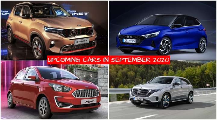 Upcoming Cars Launching In September 2020 - Kia Sonet to Figo AT