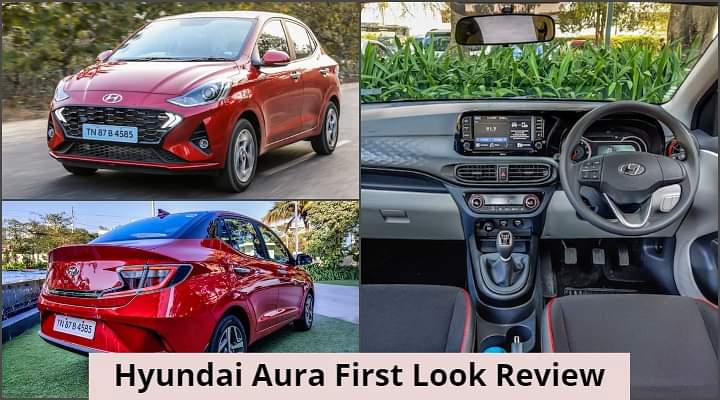 Hyundai Aura First Look Review - Is The Xcent Successor Any Better?