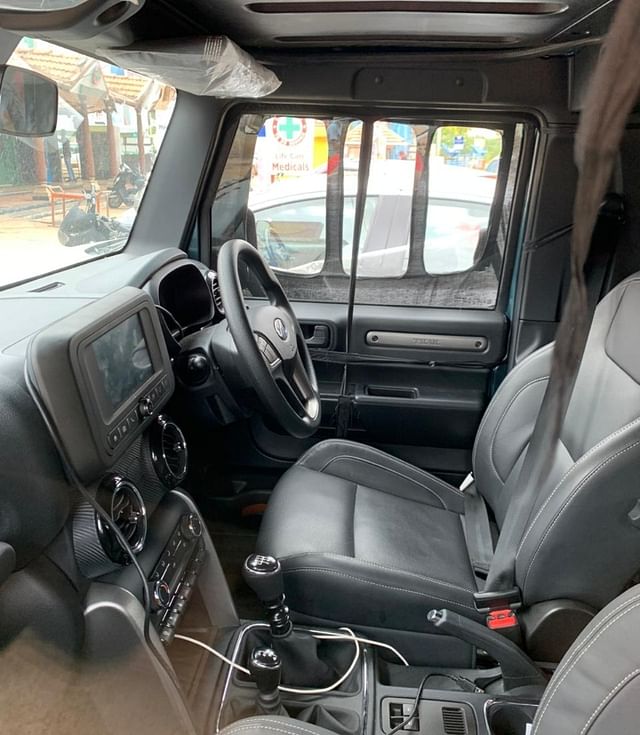 2020 Mahindra Thar Interior