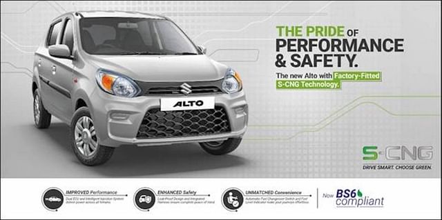 2020 Maruti Suzuki Alto 800 S-CNG