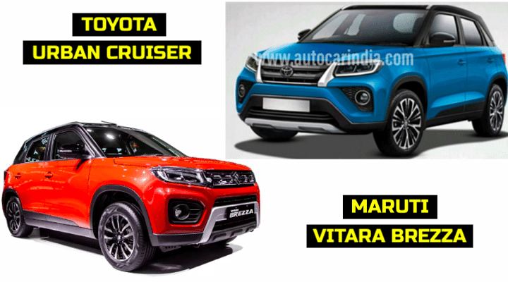 Maruti Suzuki Brezza Vs Toyota Urban Cruiser - Detailed Comparison