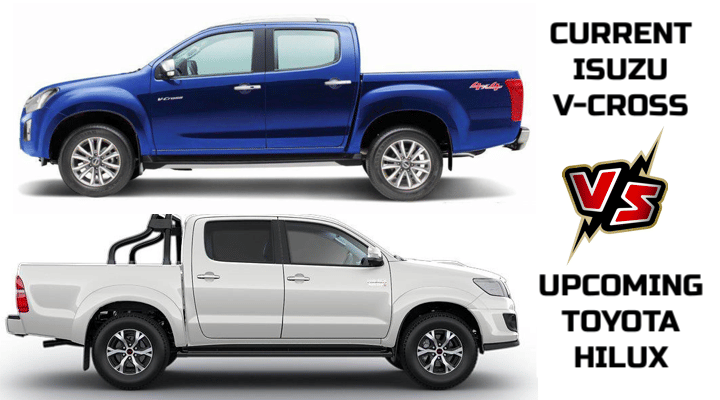 Toyota Hilux vs Isuzu D-Max V-Cross - Spec Comparison