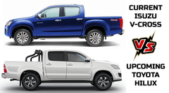 Toyota Hilux vs Isuzu D-Max V-Cross - Spec Comparison Toyota Hilux vs Isuzu D-Max V-Cross - Spec Comparison