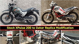 Hero Xpulse 200 Custom Made Dakar Edition By KRP