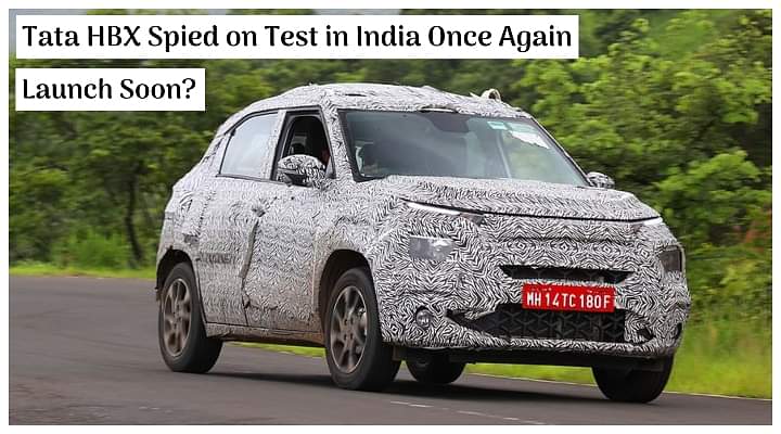 Tata HBX Spied on Test in India Once Again - The Handsome Micro SUV!