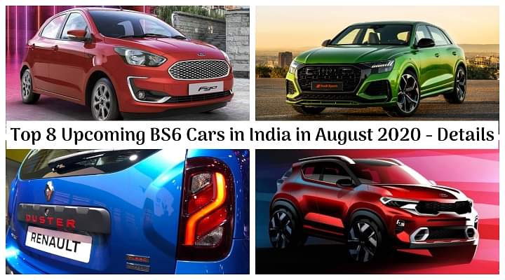 Top 8 Upcoming BS6 Cars in India in August 2020 - Maruti S-Cross to Audi RS Q8!