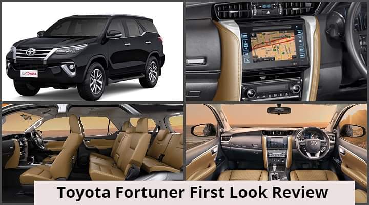 Toyota Fortuner First Look Review - The Top Selling Macho SUV