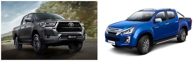 Toyota Hilux vs Isuzu D-Max V-Cross Image