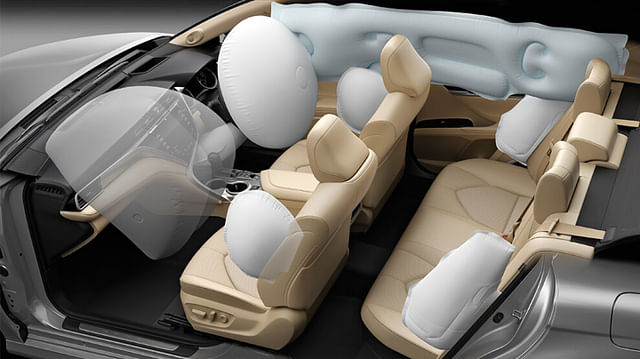 Six Airbags In Passenger Vehicle