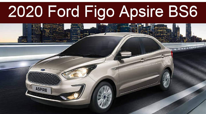 2020 Ford Aspire BS6 First Look Review - Most Fun To Drive Compact Sedan