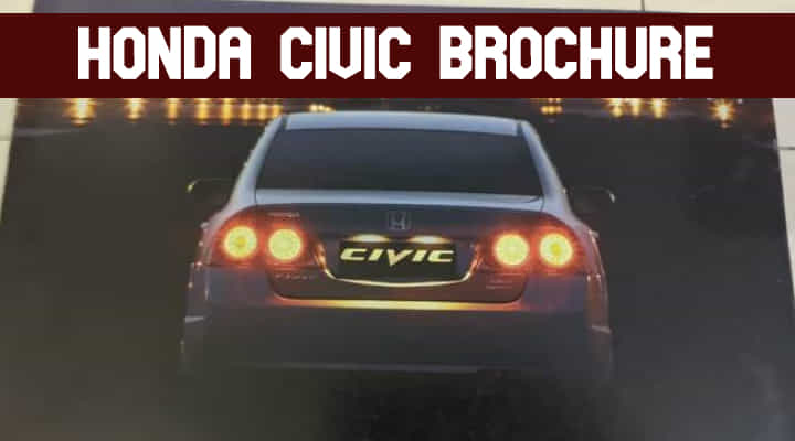 Honda Civic Brochure - Walking Down The Memory Lane Honda Civic Brochure - Walking Down The Memory Lane