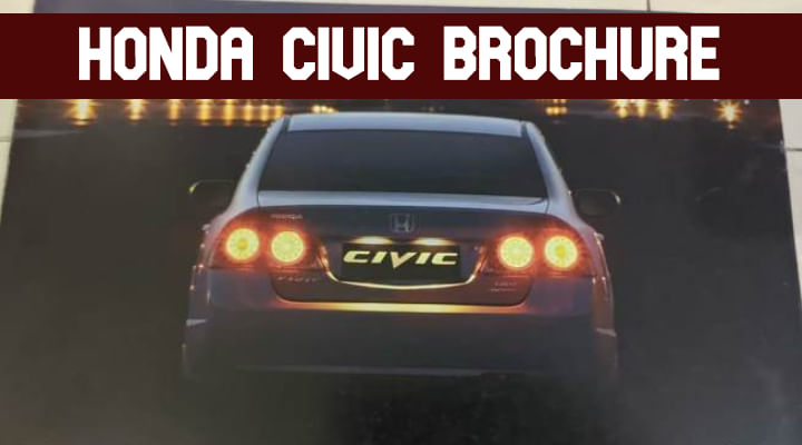 Honda Civic Brochure - Walking Down The Memory Lane Honda Civic Brochure - Walking Down The Memory Lane