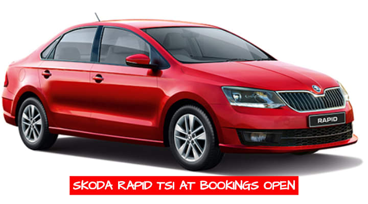 Skoda Rapid AT Bookings Open - Book Yours For Rs 25000