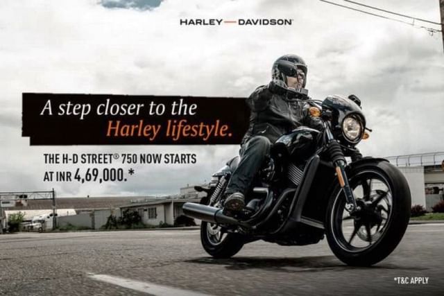 Harley-Davidson Street 750 Price