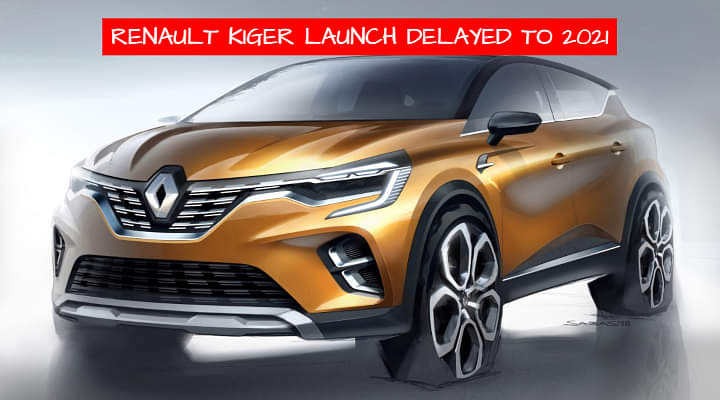 Renault Kiger Launch Delayed to 2021 - Supply Chain is the Issue