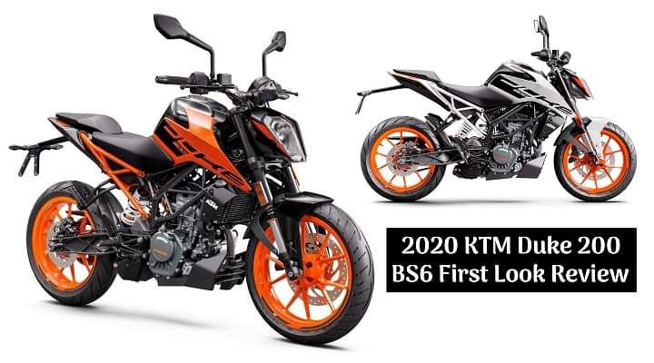 2020 KTM Duke 200 BS6 First Look Review - The Best 200cc Motorcycle in India!