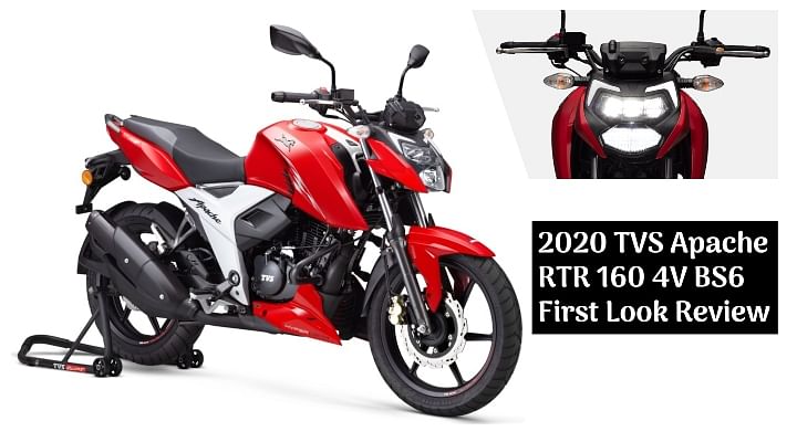 Tvs Apache Rtr 160 4v Bs6 First Look Review The Best 160cc Motorcycle