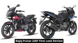 Bajaj Pulsar 220F First Look Review - A Timeless Sporty Motorcycle