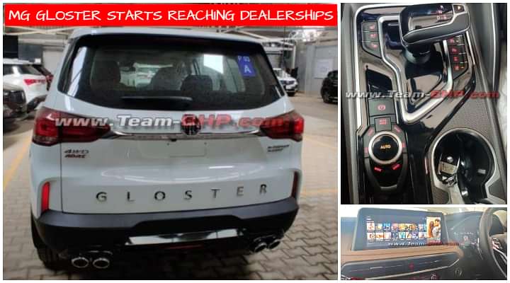 MG Gloster Starts Reaching Dealerships - Launch Soon
