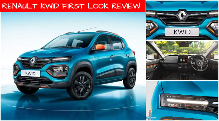 Renault Kwid First Look Review - Impresses With Style