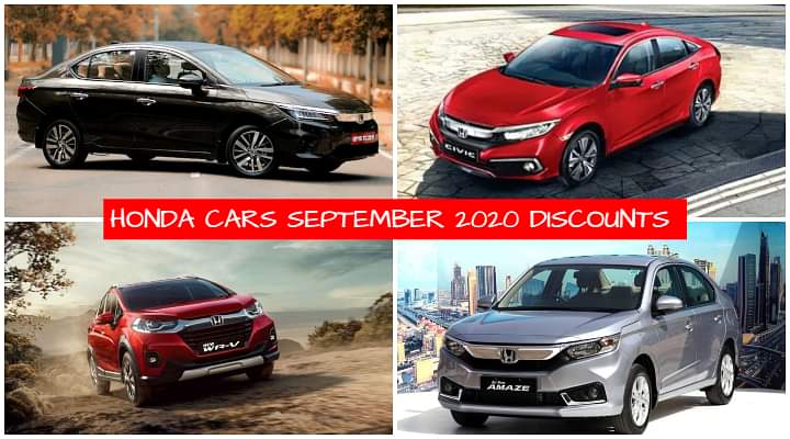 Honda Cars September 2020 Discounts - Rs 2.5 lakh off on Civic