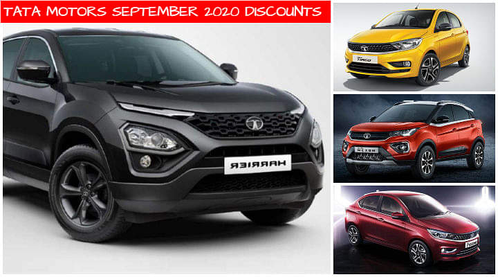 Tata Motors September 2020 Discounts - Upto 80K Discount on Harrier