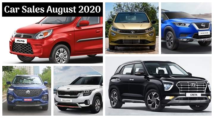 Car Sales August 2020 in the Indian Market - All OEMs Sales Figures; Maruti, Hyundai, Tata, Mahindra, etc