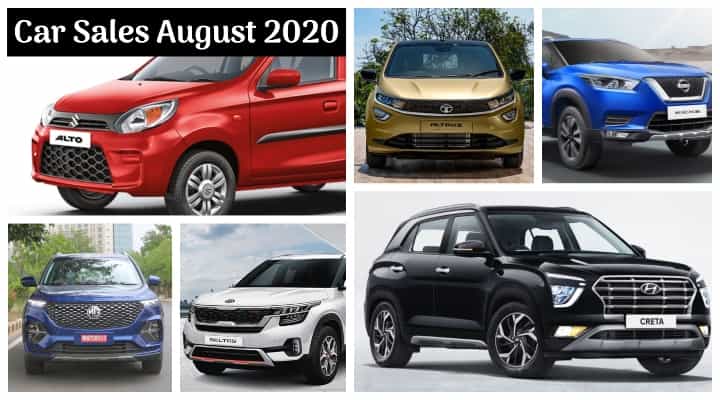Car Sales August 2020 in the Indian Market - All OEMs Sales Figures; Maruti, Hyundai, Tata, Mahindra, etc Car Sales August 2020 in the Indian Market - All OEMs Sales Figures; Maruti, Hyundai, Tata, Mahindra, etc