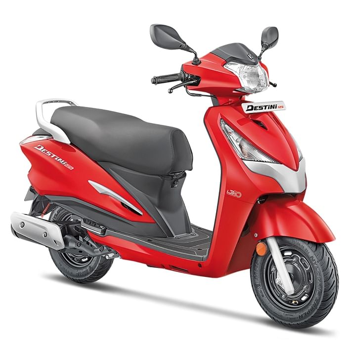 Destini 125 deals scooty price