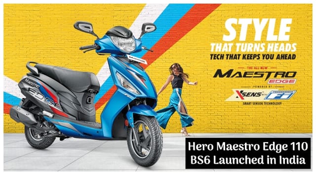 Hero Maestro Edge 110 BS6 vs Activa 6G