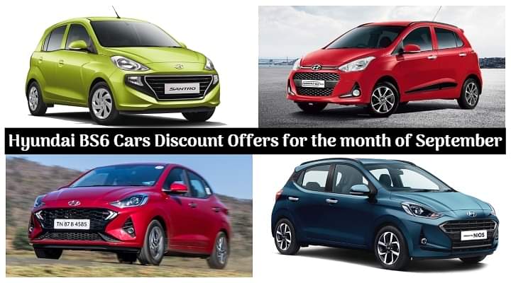 Hyundai BS6 Cars Discount Offers for September 2020 - Grand i10, Elite i20 Gets Huge Benefits