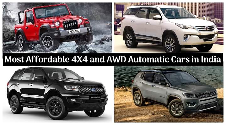 Most Affordable 4X4 and AWD Automatic Cars in India; Mahindra Thar to Toyota Fortuner - Details