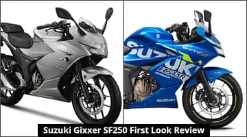 Suzuki Gixxer SF250 First Look Review: The Sweet Yet Mean Sportsbike
