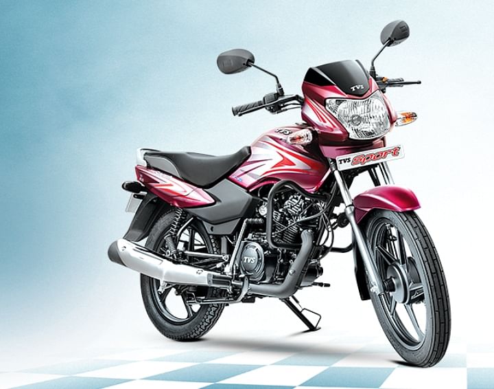 Tvs sport best sale ka mileage