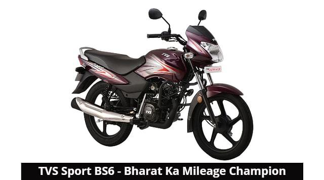 TVS sport Bikes Under 80K