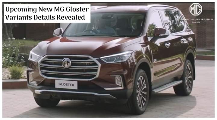 MG Gloster Variants Details Revealed; Will Get 2WD Too with a Less Powerful Diesel Engine