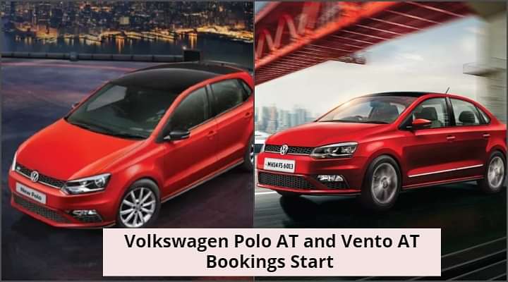 Volkswagen Polo and Vento AT Bookings Commence - Deliveries Soon