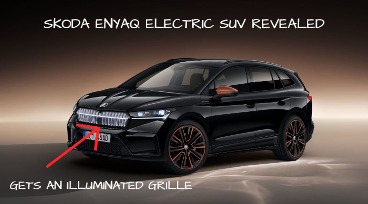 Skoda ENYAQ iV Revealed - Brand's First Fully Electric SUV Skoda ENYAQ iV Revealed - Brand's First Fully Electric SUV